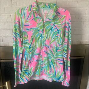 Lilly Pulitzer luxletic jacket small zip up